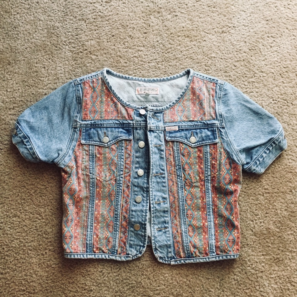Guess A Georges Marciano Design Denim Jacket